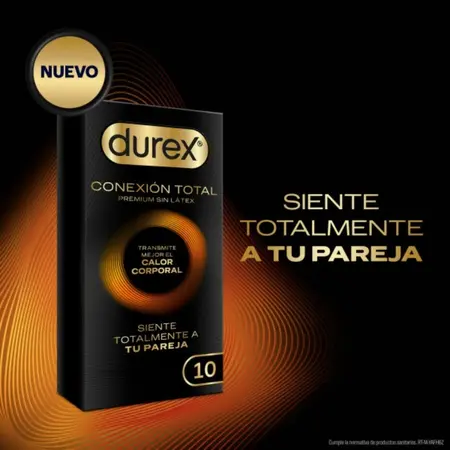 Durex Total Connection Ultra Fine Plus Latex-Free Nitrile Condoms 10pcs