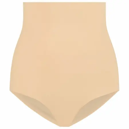 Bye Bra Estilo Seamless High Waist Panties Beige Size L