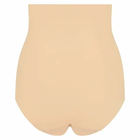 Bye Bra Seamless High Waist Briefs Estilo Beige Size M Lightweight