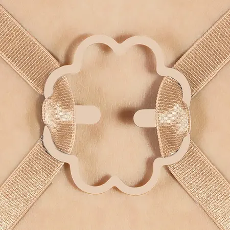 Bye Bra Ergonomic Foldable Bra Clips Set of 3 with Travel Bag