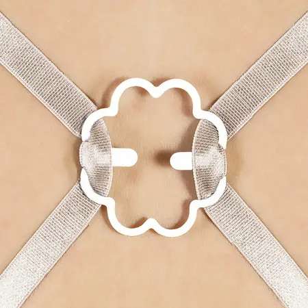 Bye Bra Ergonomic Foldable Bra Clips Set of 3 with Travel Bag