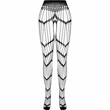 PASSION Eco Collection S006 Bodystocking White - Sustainable Design, One Size
