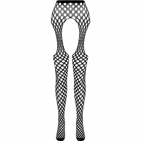 Passion ECO Collection Bodystocking ECO S003 White - Sustainable Design One Size