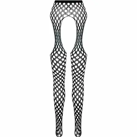 Passion ECO Collection Bodystocking ECO S003 White - Sustainable Design One Size