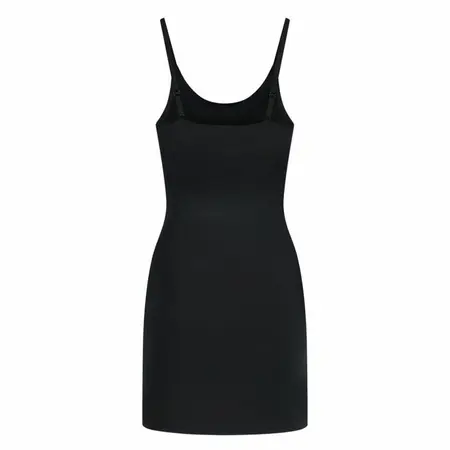 Bye Bra Light Control Invisible Singlet Dress Black XL - Seamless Shaping Solution
