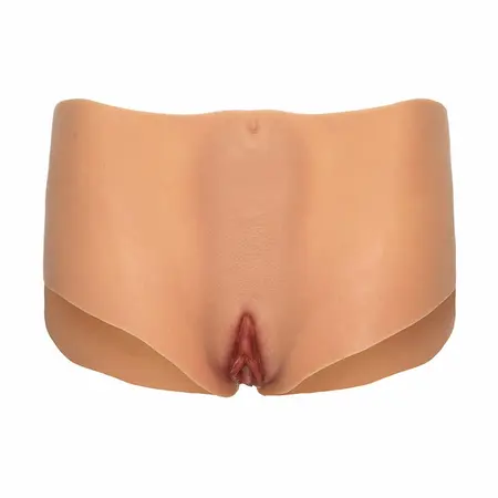 Hidden Desire Alter Ego Silicone Open Brief Medium Waist Flesh S-L