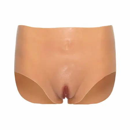 HIDDEN DESIRE ALTER EGO High Waist Silicone Open Brief S-M-L Flesh