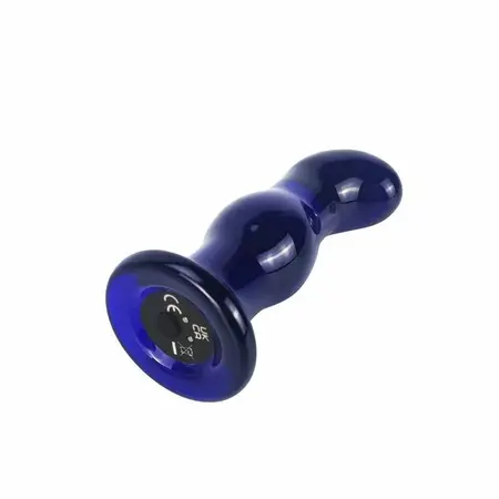 TOYJOY The Gleaming Vibrating Glass Plug - 5 Modes, Premium Design