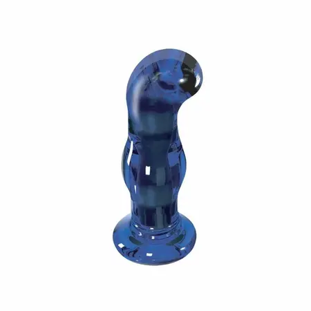 TOYJOY The Gleaming Vibrating Glass Plug - 5 Modes, Premium Design