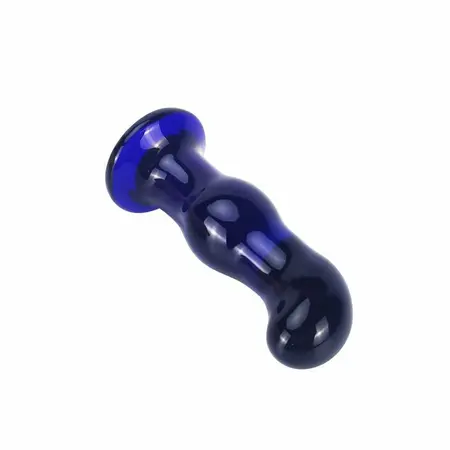 TOYJOY The Gleaming Vibrating Glass Plug - 5 Modes, Premium Design