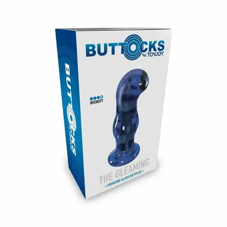 TOYJOY The Gleaming Vibrating Glass Plug - 5 Modes, Premium Design