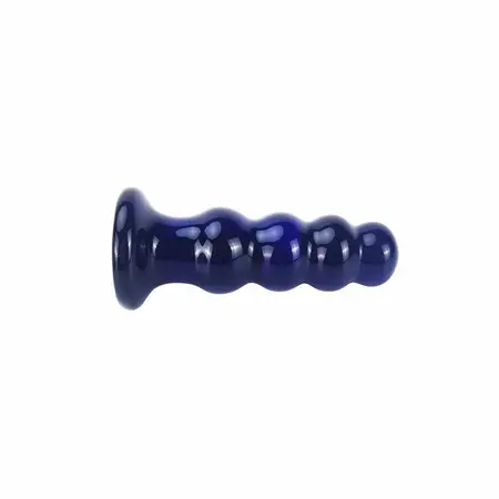 TOYJOY Buttocks The Radiant Vibrating Glass Plug 5 Modes Transparent