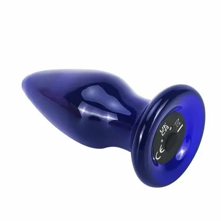 TOYJOY The Shining Vibrating Glass Plug - 5 Modes, Premium Design