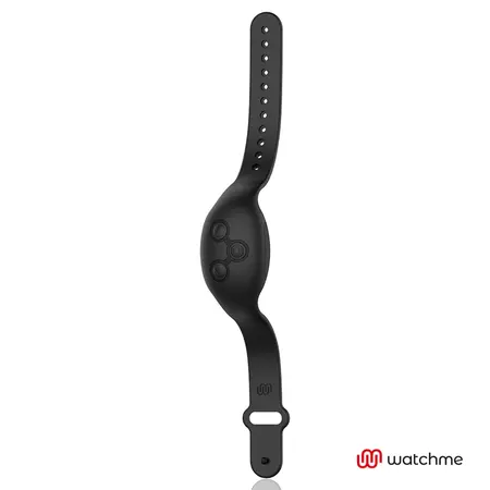 ANBIGUO Vernet Anal Plug with WatchMe Remote, 7 Modes, Silicone, Black