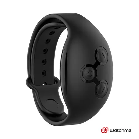 ANBIGUO Vernet Anal Plug with WatchMe Remote, 7 Modes, Silicone, Black