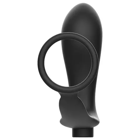 Addicted Toys Black Rechargeable Anal Plug & Ring Set with Remote Control