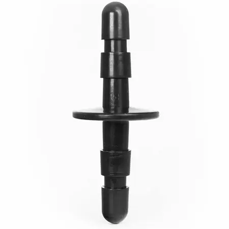 HUNG SYSTEM Double Plug Black - Modular Joining Connector 18 cm