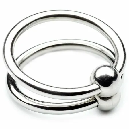 METAL HARD Double Steel Intimate Ring 30mm - Durable Stainless Steel System