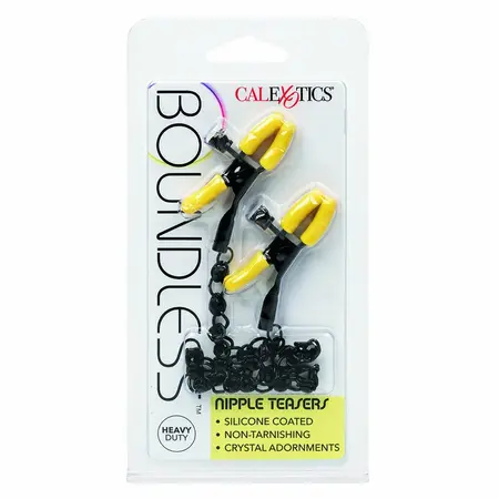 CalExotics Boundless Adjustable Nipple Teasers with Crystal Accents