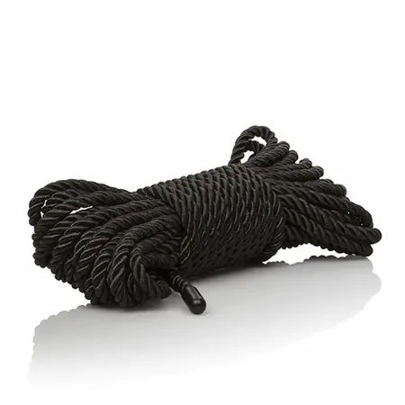 CalExotics Scandal Black Rope 10m - Versatile Bondage Accessory