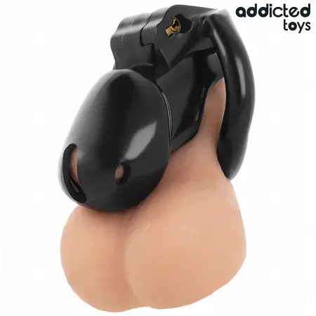 Addicted Toys Locked Midnight Cell Chastity System S 4.8 cm Black
