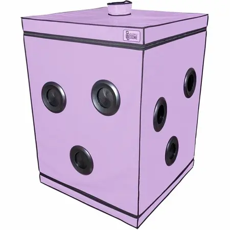 SECRET DOME KINK CLUB SCANDALE Intimate Play Cabin Purple 100x100x140cm
