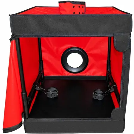 Secret Dome Kink Club Cabina Black & Red - Modular Sensory Play Set