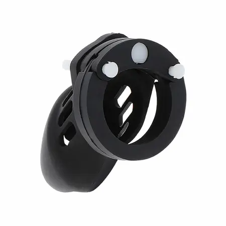 Extreme силиконова клетка за пенис, черна, S, 6,5 см