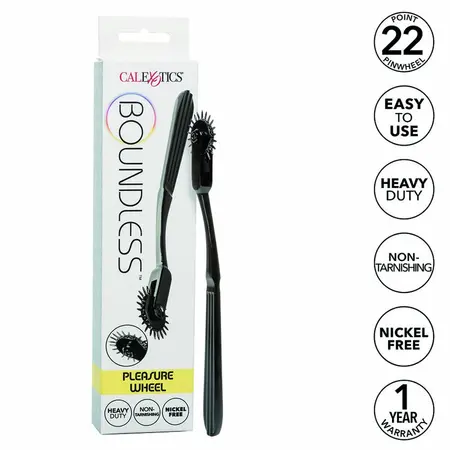 CalExotics Boundless Sensory Wheel 22-Point Stainless Steel 18.5 cm