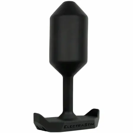 ElectraStim Silicone Electro Plug MR-S-Leather Edition, Steel Core, 76mm
