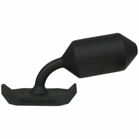 ElectraStim Silicone Electro Plug MR-S-Leather Edition, Steel Core, 76mm