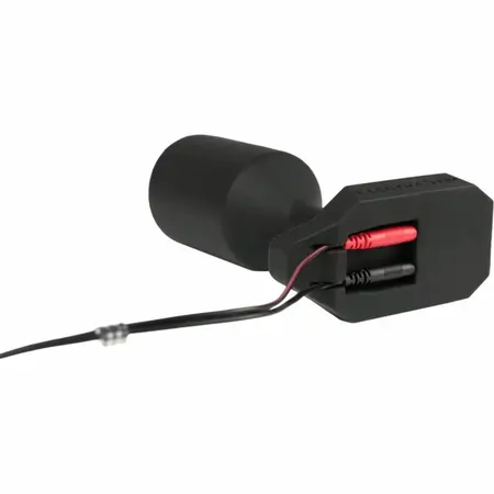 ElectraStim Silicone Electro Plug MR-S-Leather Edition, Steel Core, 76mm