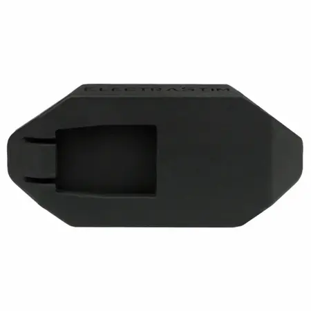 ElectraStim Silicone Electro Plug MR-S-Leather Edition, Steel Core, 76mm