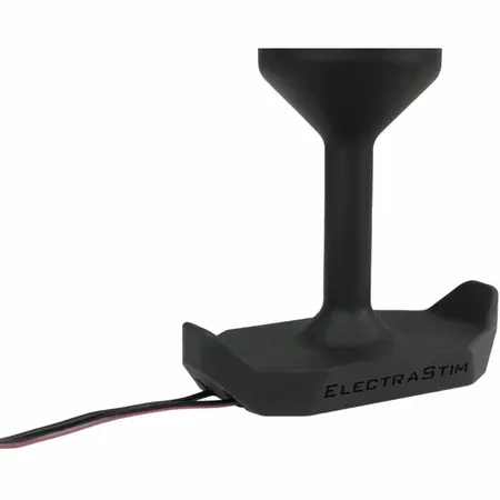 ElectraStim Silicone Electro Plug MR-S-Leather Edition, Steel Core, 76mm