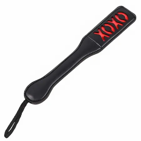OHMAMA Fetish XOXO Paddle - Durable PVC, 32.6 cm, Body-Safe Design