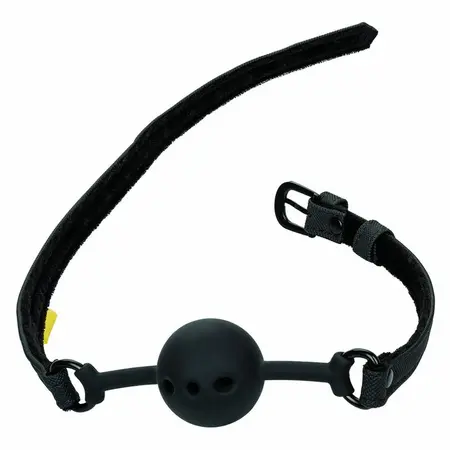 CalExotics Boundless Breathable Silicone Gag Adjustable Vegan Leather