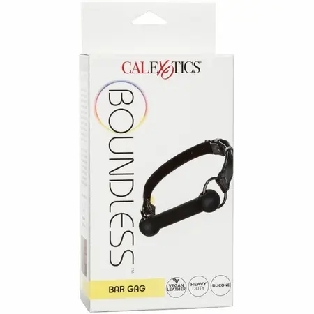 CalExotics Boundless Bar Gag Adjustable Silicone Vegan Strap 7.5cm
