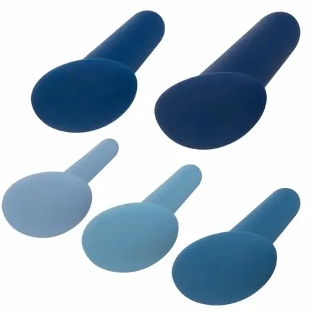 CalExotics They-Ology 5-Piece Silicone Wearable Anal Training Kit