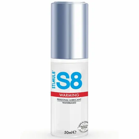 STIMUL8 S8 Heat Effect Water-Based Lubricant 50ml - Gentle Warming Formula