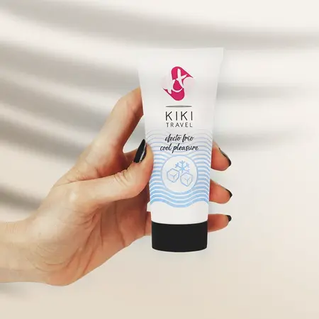 Kiki Travel Cooling Lubricant 50ml - Water-Based, Vegan, Aloe Vera