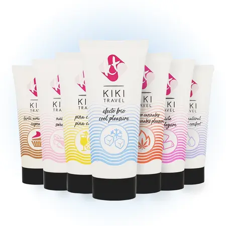 Kiki Travel Cooling Lubricant 50ml - Water-Based, Vegan, Aloe Vera