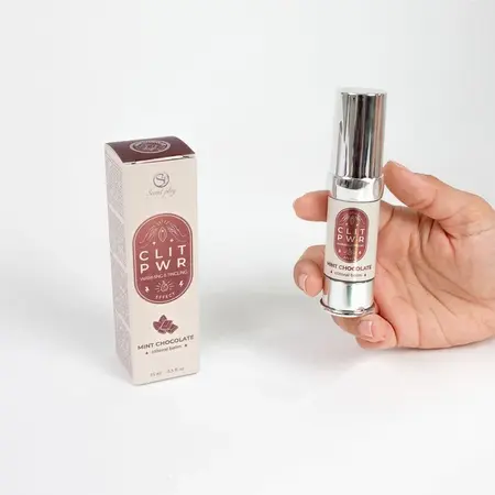 Secret Play Clit Pwr Mint Chocolate Intimate Balm 15ml Airless System