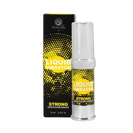 Secret Play Liquid Vibrator Unisex Intimate Gel Strong 15ml Airless