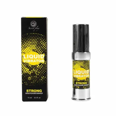 Secret Play Liquid Vibrator Unisex Intimate Gel Strong 15ml Airless
