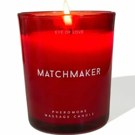 Eye of Love Matchmaker Red Diamond Massage Candle 150ml Cedar & Blackcurrant