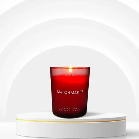 Eye of Love Matchmaker Red Diamond Massage Candle 150ml Cedar & Blackcurrant