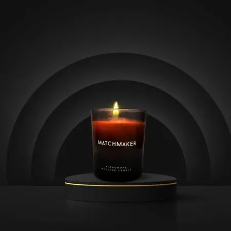 Eye of Love Matchmaker Massage Candle Black Diamond 150ml Aromatic Blend