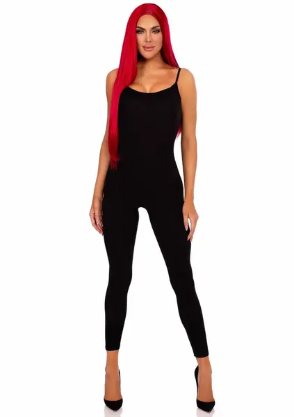 Leg Avenue Long Straight Center Part Wig Neon Blacklight Glow 76cm