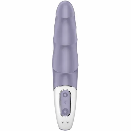 Satisfyer Air Pump Vibrator 1 Flexible Inflatable Silicone Purple
