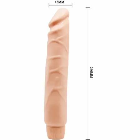 Baile Jack Vibrating Model 26 cm Flesh TPR Intimate Machine